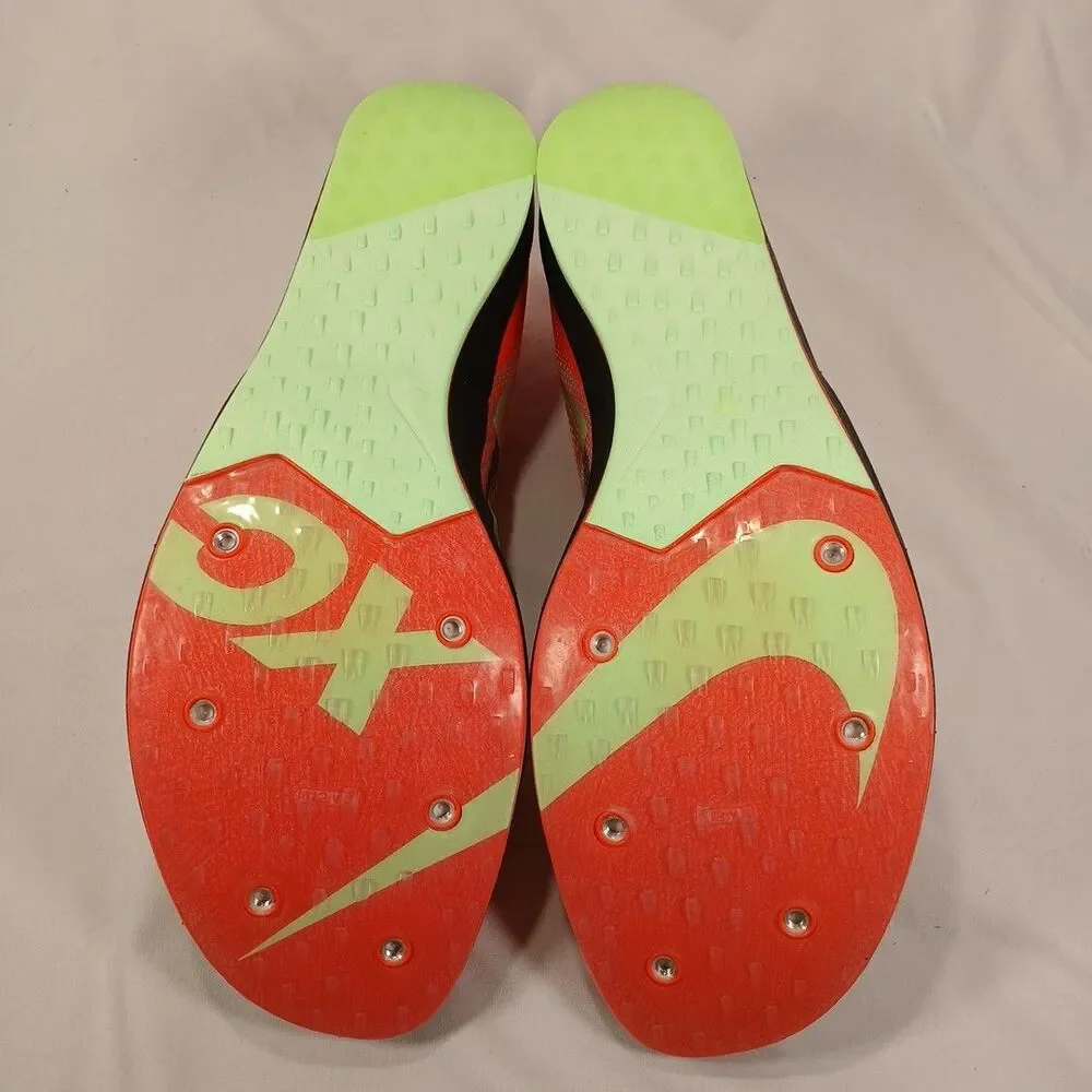 Nike Zoom Dragonfly Track Spikes Mens 15 Orange Distance Racing Shoes